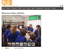 Tablet Screenshot of busofbooks.com